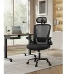 SONGMICS B&uuml;rostuhl ergonomisch, Schreibtischstuhl, Drehstuhl mit Mesh,...