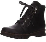 Waldl&auml;ufer Schn&uuml;r-,Zug-u.Schnallenstiefel in schwarz, Gr. 6.5 - Schwarz - 40