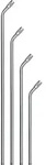 Riegler Verl&auml;ngerungsrohr ohne D&uuml;se, gebogen 300 mm, Aluminium