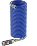 Riegler Spiralschlauch-Kupplung-Set, Sicherheitskuppl., PA, &Oslash; 10x8, 10 m