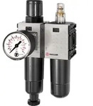 Riegler Wartungseinheit 2-tlg. &raquo;FUTURA-mini&laquo;, Metallb., Stand.mano., G 1/4,...