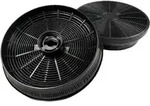 AIR2GO Aktivkohlefilter f&uuml;r Hygena Type 145 / AMC145 (2 St&uuml;ck) - Schwarz
