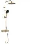 SCH&Ouml;NER WOHNEN-Kollektion Duschsystem GLAIA mit Thermostat, Mattgold, Duscharmatur