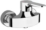 Bruckner SIEGER Wand-Duscharmatur, Abstand 100mm, Chrom