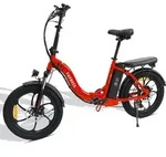 Elektrofahrrad 20" Fat Tire E-Fahrrad klapprad,250W Motor, Off-Road Mountainbike mit