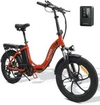 20 Zoll Elektrofahrrad Klapprad mit MINI Elektrische Luftpumpe Mountainbikes f&uuml;r
