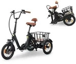 SachsenRAD E-Lastenrad T6S Comfort Air mit tiefem Einstieg, Elektro Dreirad...
