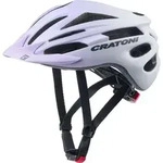 Cratoni Pacer JR Helm &ndash; Kinderhelm lavendel-wei&szlig; matt gr&ouml;&szlig;e S-M (54-58 cm)