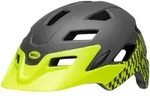 Bell SIDETRACK Child Fahrradhelm matte retina sear wavy checks unisize Schwarz...