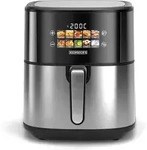 Heinrich ́s XXL Hei&szlig;luftfritteuse 6,5L, 1600W Air Fryer, 10 Programme,