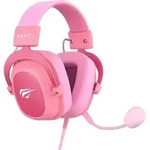 Havit H2002d Kopfh&ouml;rer Kabelgebunden Kopfband Gaming Rosa - Rosa