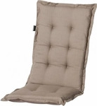Kissen hoch Basic 4er-Set taupe ca.123 x 50 cm, 50% Baumwolle / 50% Polyester - Taupe