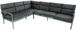 Loungeset Gartenm&ouml;belset 9 -Sitzer bestehend aus: Dreisitzer-Sofa, Dreisitzer-Sofa,