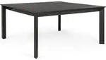 Bizzotto Konnor, Anthrazit, Aluminium, Rechteckige Form, 4 Bein(e), 8...