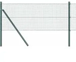 vidaXL Ground Fix Geschwei&szlig;ter Drahtzaun 100 x 0,5 m (B x H) - Gr&uuml;n