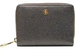 Esquire Alexandria Geldb&ouml;rse RFID Schutz Leder 12.5 cm - Schwarz
