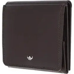 Golden Head Polo Geldb&ouml;rse RFID Leder 10 cm - Dunkelbraun