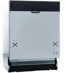 Geschirrsp&uuml;ler Einbau Sp&uuml;lmaschine vollintegriert 60 cm Aquastop Respekta - Schwarz