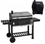 TAINO HERO XXL Set Smoker Abdeckhaube Holzkohle-Grill BBQ Grillwagen Standgrill