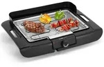Clatronic&reg; Barbecue-Tischgrill | Grill mit verchromtem Grillrost | Tischgrill mit