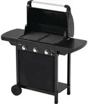 Gasgrill Compact 3 LD 3 Stahlrohrbrenner m.Piezoz&uuml;ndung CAMPINGAZ - Schwarz