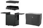 WMF Plancha Set 60G mit Plancha Grill Gas / Planchadeckel / Planchawagen /