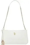 U.S. POLO ASSN. Schultertasche Jones Hobo Bag Cream White creme - Wei&szlig;