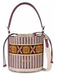 Oilily Schultertasche Umh&auml;ngetasche Sharda Bucket Bag Mauve Orchid mehrfarbig...