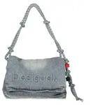 Stilvolle blaue Handtasche mit vielseitigen Schultergurten und Taschen