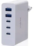 Verico Ladeger&auml;t MOJO GaN 140W PD, 5-Port (USB-A & USB-C) WH retail - Wei&szlig;