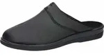 Slipper Erik aus Filz, Gr&ouml;&szlig;e 40, mit flexibler Polyurethan-Laufsohle - Schwarz - 40