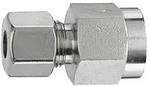 Riegler Manometer-Anschlussverschraubung, G 1/2 i., Rohr-Au&szlig;en-&Oslash; 8, ES 1.4571