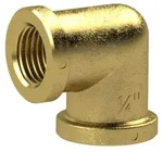 Riegler Winkelst&uuml;ck, 90&deg;, innen/innen, G 2, Druck 16 bar, Messing blank