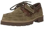 CLARKS Schn&uuml;rschuhe Cleyhill Boat mit markanter XTRALITE-Sohle 3226 Olive...