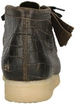 Clarks Originals Schn&uuml;rschuhe Wallabee Boot mit toller Pr&auml;gung 1276 BlkCroc