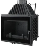 Kamineinsatz Gusseisen KRATKI ZOSIA 12 kW &Oslash; 200 - Schwarz