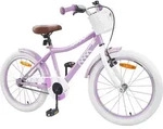 vidaXL Kinderfahrrad 18 Zoll f&uuml;r 5-7 Jahre alt Lila - Lila