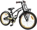 vidaXL Kinderfahrrad 22 Zoll f&uuml;r 7-12 Jahre alt Schwarz - Schwarz