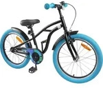 vidaXL Kinderfahrrad 22 Zoll f&uuml;r 7-12 Jahre alt Schwarz - Schwarz