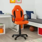 Schreibtischstuhl h&ouml;henverstellbar Daytona Junior Orange - Orange