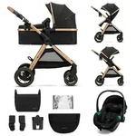Kinderkraft multifunktionaler 3-in-1-Kinderwagen ESME PRO &ndash; bis 25 kg &ndash; Babywanne