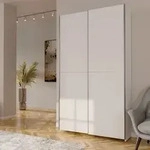 Forte HOME NOOK Mehrzweckschrank 120 40, moderner Schwebet&uuml;renschrank mit 2 T&uuml;ren,
