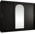 MIRJAN24 Kleiderschrank Selfie 250, Schwebet&uuml;renschrank mit zwei...