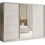 Masseno Schiebet&uuml;renschrank PINA 270/205/58 cm Kleiderschrank mit 4 Schubladen