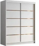 MIRJAN24 Schiebet&uuml;renschrank Flavio IV, Kleiderschrank mit Kleiderstange, mit...