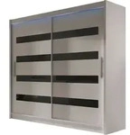MIRJAN24 Schwebet&uuml;renschrank London XI, Garderobe mit zwei T&uuml;ren,...