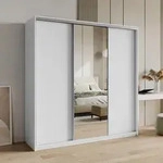 Masseno Schiebet&uuml;renschrank TAVI 180/205/60 cm Kleiderschrank mit 4 Schubladen