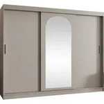 MIRJAN24 Kleiderschrank Selfie 250, Schwebet&uuml;renschrank mit zwei...