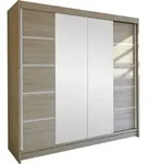 MIRJAN24 Schiebet&uuml;renschrank Talin V, Stilvoll Schlafzimmer Kleiderschrank...