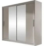 MIRJAN24 Schwebet&uuml;renschrank London II, Garderobe mit zwei T&uuml;ren,...